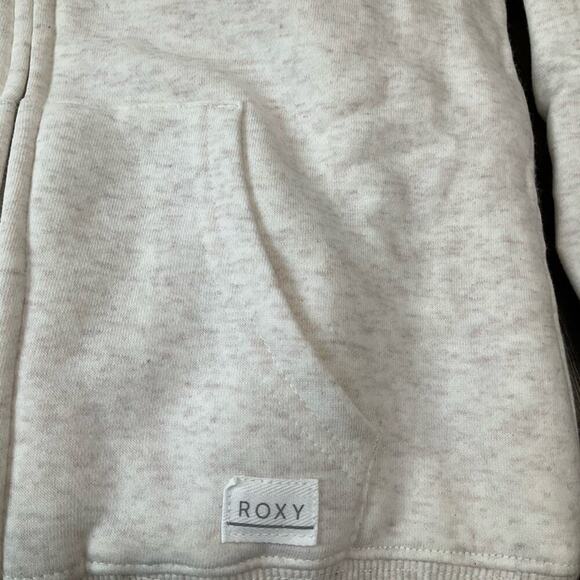 Roxy Girl’s Hoodie Sweatshirt Beige Size Small NWT - Picture 10 of 10